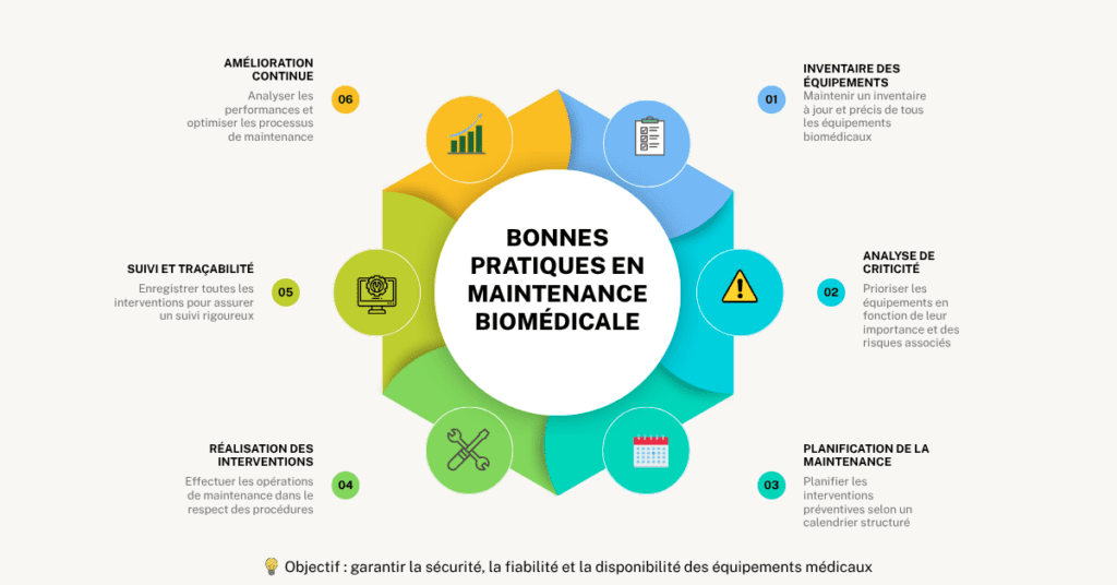 bonnes pratiques en maintenance biomédicale